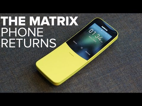 Nokia 8110 - the slider phone from 'The Matrix' - returns