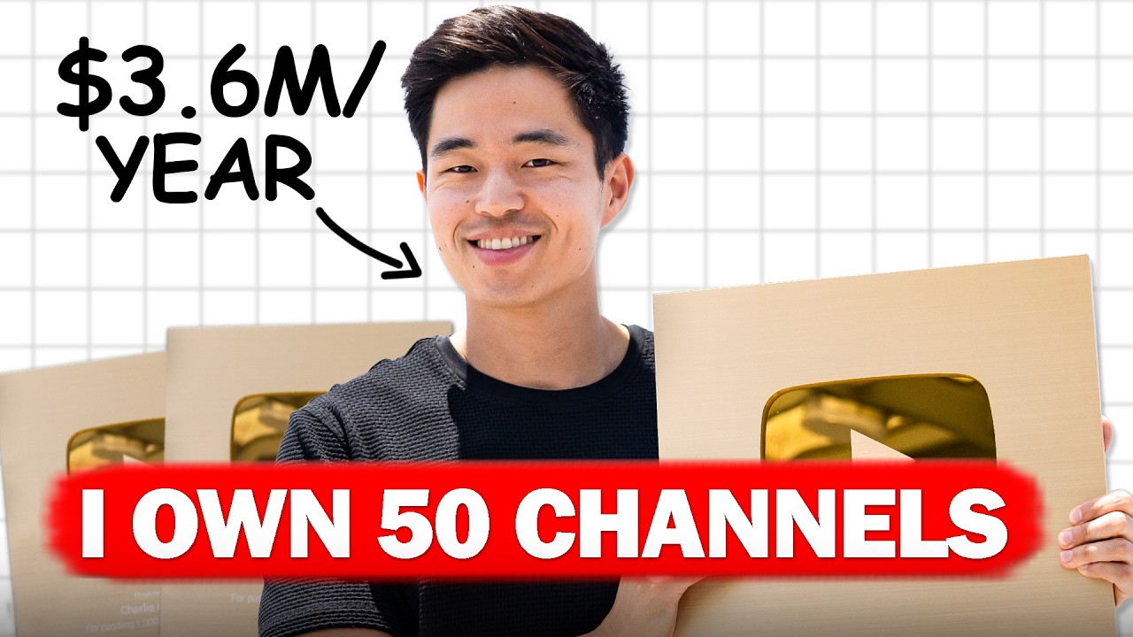 I Make $300,000/Month with 50 YouTube Channels