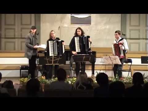 JRMS Trio & Andis Sinkevics - Oblivion (Astor Piazzolla) 11/13 (May 15, 2011)