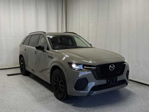 2025 Mazda CX-70 MHEV GT AWD in Tan for sale at Park Mazda in Sherwood Park, AB