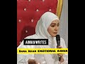Sana Khan Ka Bayan EmotionalBayan SanaKhan Bayan Shorts Islamicvideo SanaStatus AimanWrites