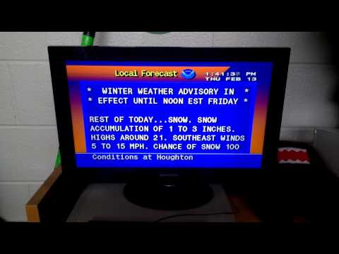 WeatherSTAR 4000 Emulator with current TWC music