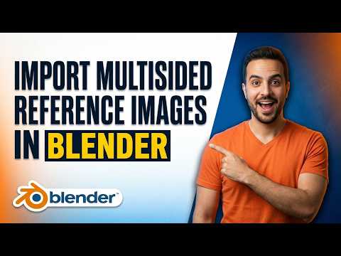 Import Multisided Reference Images In Blender (Easy Guide)