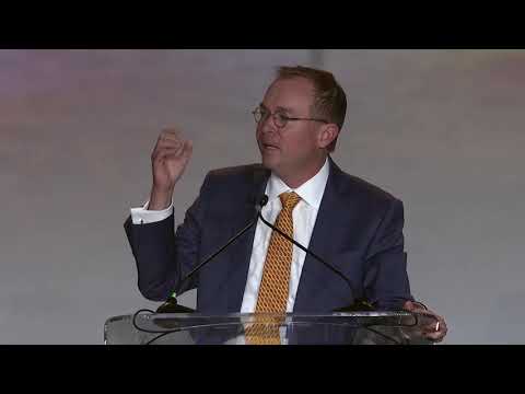 Mick Mulvaney as Keynote Speaker at 2018 CEI Dinner and Reception