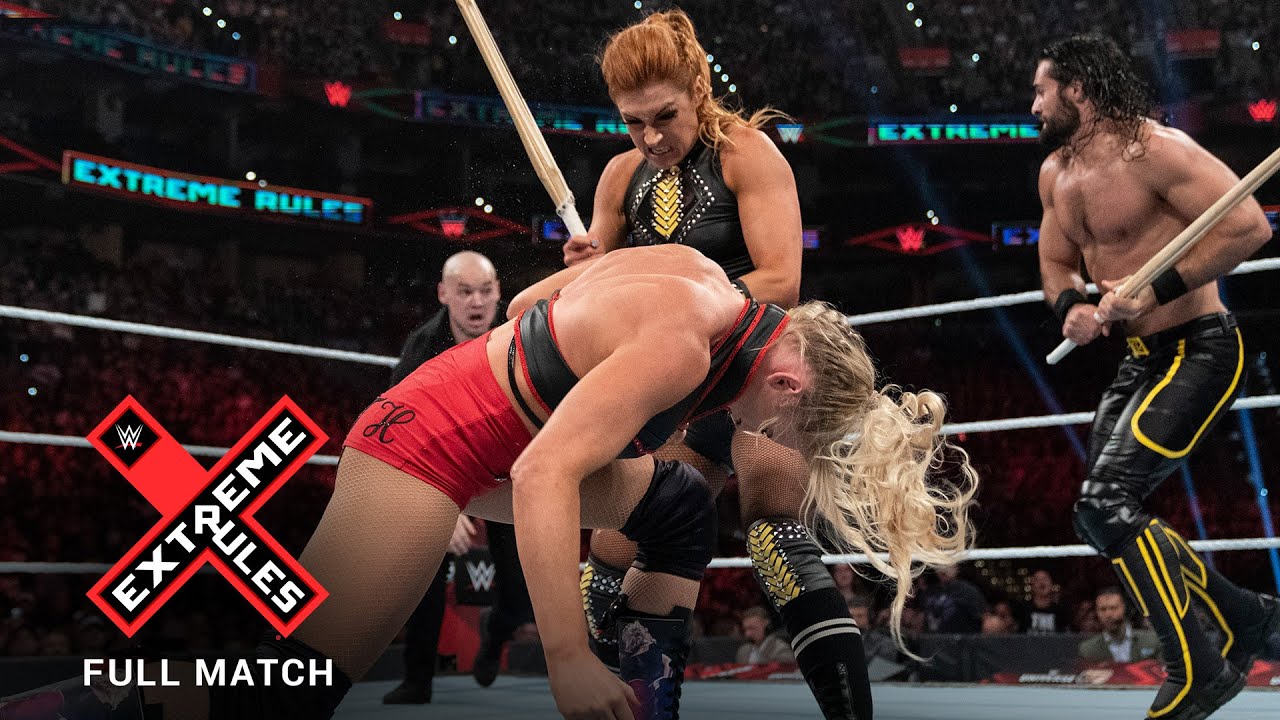 FULL MATCH - Rollins & Lynch vs. Corbin & Evans – Extreme Rules Match: WWE Extreme Rules 2019