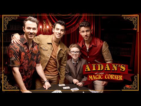 'Aidan's Magic Corner' Premiere: Jonas Brothers Amazed by 10-Year-Old Magician
