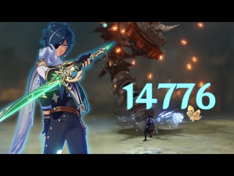 Kaeya vs Ruin Serpent [SOLO/no food/no buffs]