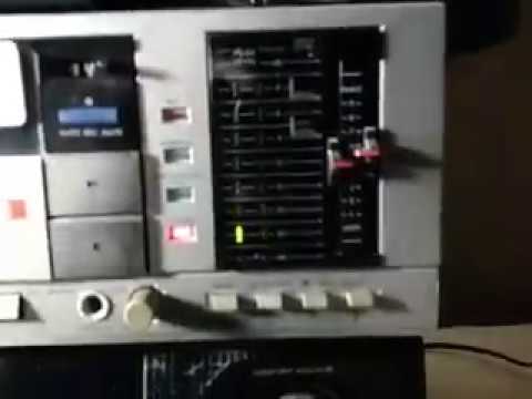 Old recording of WWV time signal on shortwave radio.