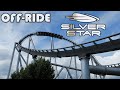 Silver Star Off-Ride Footage, Europa Park B&M Hyper Coaster | Non-Copyright