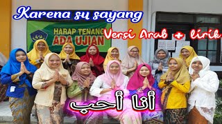 Download lagu Karena Su Sayang ( versi arab   lirik ) mp3