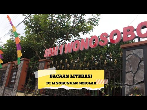 BERBUDAYA LITERASI MULAI DARI LINGKUNGAN SEKOLAH YANG ASRI