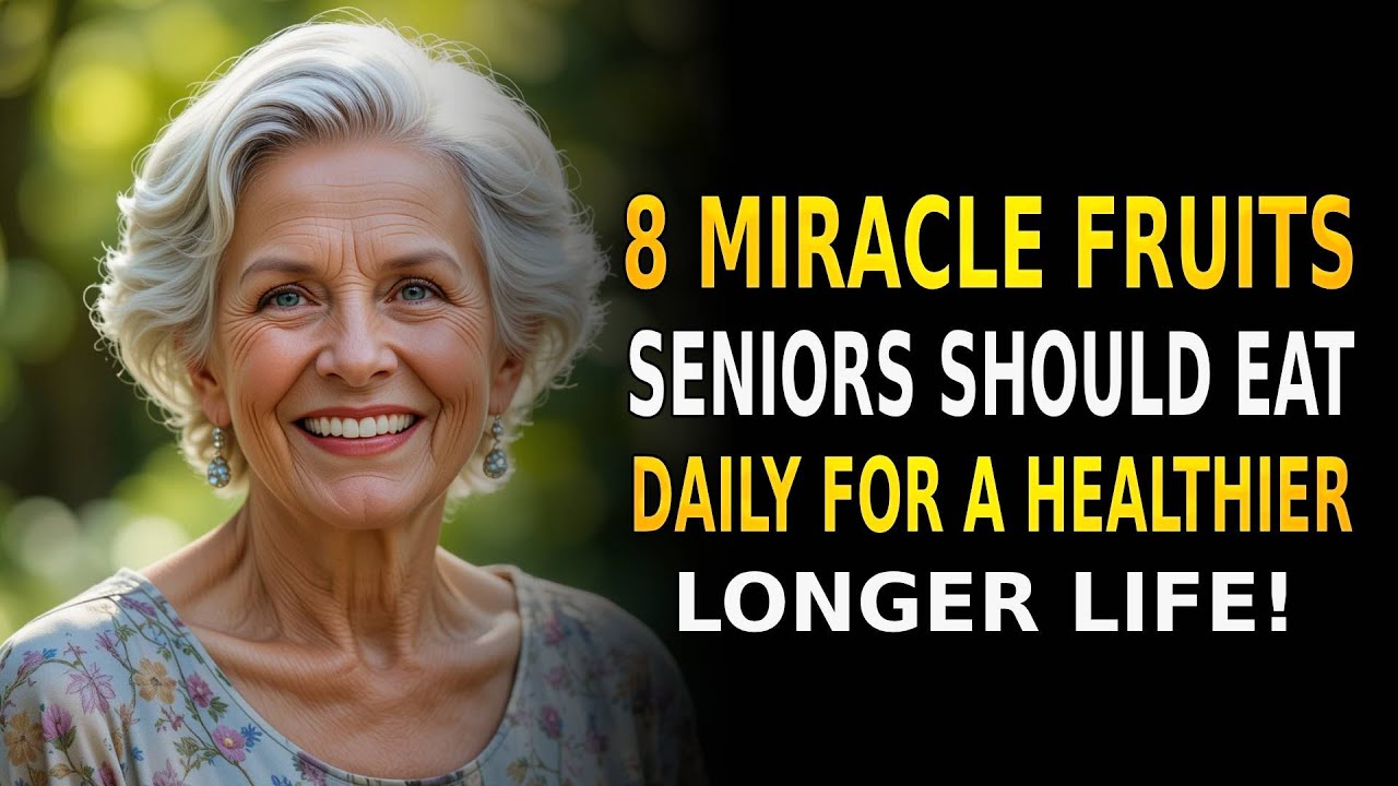 8 Fruits Every Senior Should Eat Today!