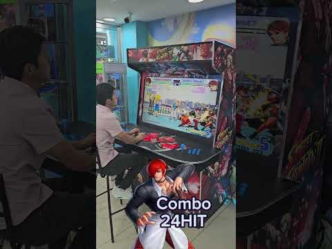 combo iori en kof 2002 #arcade  #kof #ioriyagami #retrogaming #neogeo #snk #videojuegos