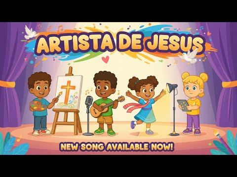 Eu sou artista de Jesus I Encontradamente Kids, Job Zezz I Video Oficial