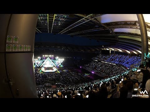 드림콘서트 떼창 탑뷰 직캠 - 레드벨벳 'Rookie' @170603 상암 월드컵경기장 Fancam by -wA-