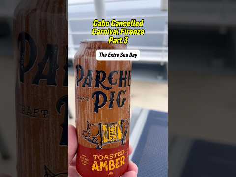 Thumbnail for Bonus Sea Day on Carnival Firenze: Beer, Bieber & No Cabo 😎🍻#travel #cruiseship #shorts #holidays