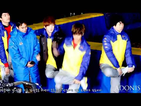 [Fancam] 120318 Cheondung & Mir MBLAQ recording Dream Team (2) :: Adonis