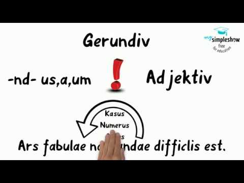 Latin - Simply explained: Attributive Gerundive (without esse)
