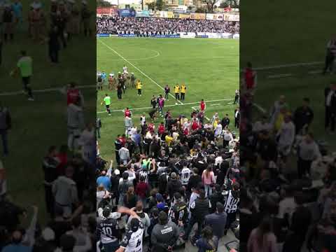 Partida entre Operário PR e Cuiabá termina em pancadaria