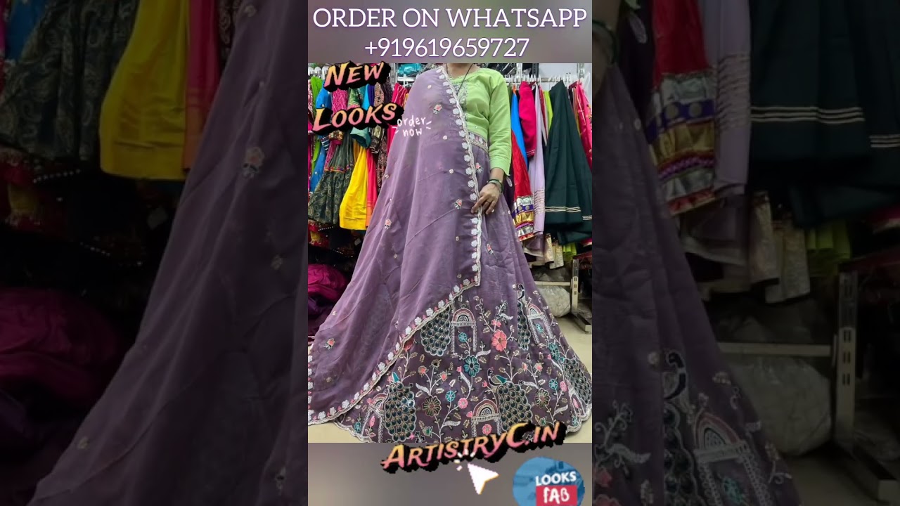 Get a Kriti Sanon Look? Latest Designer Lehenga Choli 2025 @ ₹3420!