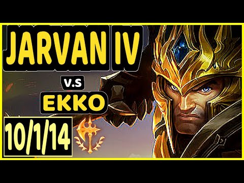 KIREI (JARVAN IV) vs EKKO - 10/1/14 KDA JUNGLE CHALLENGER GAMEPLAY - EUW