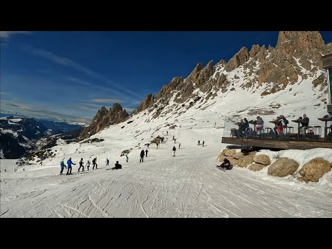 Val Gardena/Selva (Dantercepies) | Black piste 2 | 11.02.2023
