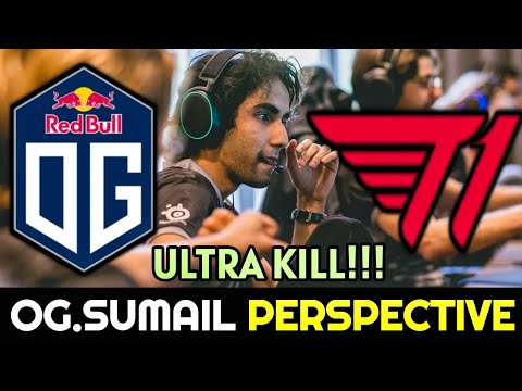 OG.SUMAIL Slark Player Perspective vs T1 (Game 2) — TI10 GROUP STAGE DAY 2