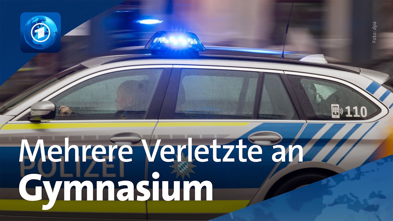 Hinweise auf Amoktat: Mehrere Verletzte an Gymnasium in Schongau