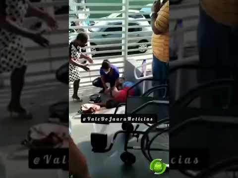 Mulher desmaia esperando atendimento e paciente denuncia falta de médicos em Cuiabá; veja vídeo