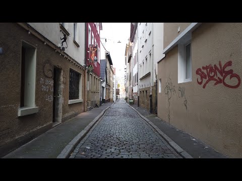 Stuttgart Rotlichtviertel während Corona Lockdown. Bars und Kneipen geschlossen