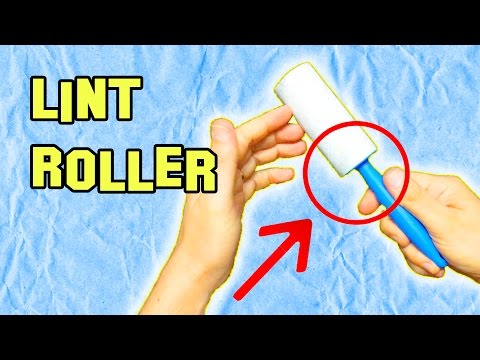 Sehr Kühle Weise, Eine Fussel-Rolle Zu machen