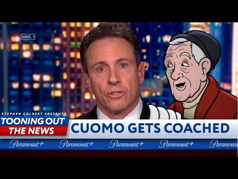 クリス・クオモ、弟のスキャンダルをかわすことでコーチングを受ける (Chris Cuomo gets coached on dodging brother's scandal)