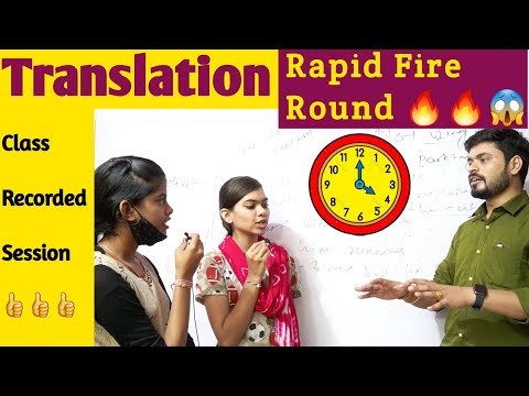 Practice session in the class इन बच्चों का अनुवाद देखकर आप चौक जायेंगे Talented students