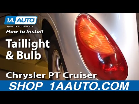 How to Replace Tail Light 01-05 Chrysler PT Cruiser