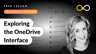 Exploring the #OneDrive Interface | Free Lesson | Collaboration in Mic