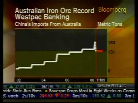 Australian Iron Ore Sales To Break Record - Bloomberg