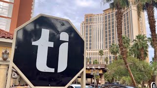 Tonight unedited walk down Las Vegas strip and through TI Treausre Island