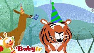 Tricky Tracks | Train, Tiger&#39;s Birthday | Cartoons @BabyTV