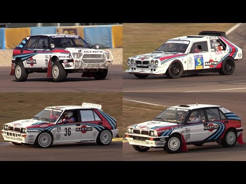 Lancia Delta invasion on track: S4, rally Group A & Safari - Best of on board, action & sound