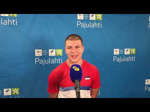 Sergej Lukic hopes for the same as last year for Serbia...or maybe better!