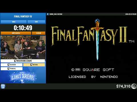 Final Fantasy IV (All Bosses) by riversmccown - RPG Limit Break 2024