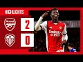 HIGHLIGHTS | Arsenal vs Leeds United (2-0) | Carabao Cup | Super sub Chambers & Nketiah