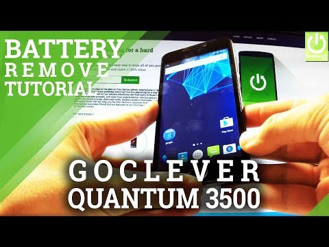 Remove the Battery GOCLEVER Quantum 3 500