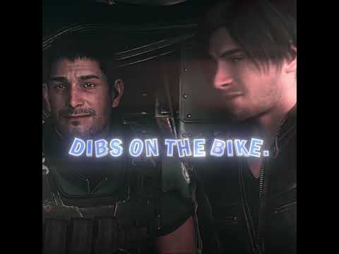 Leon is a Good Biker 🔥 | Resident Evil Vendetta #shorts