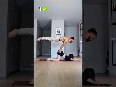 We Tried to Repeat Partner Yoga Pose Challenges