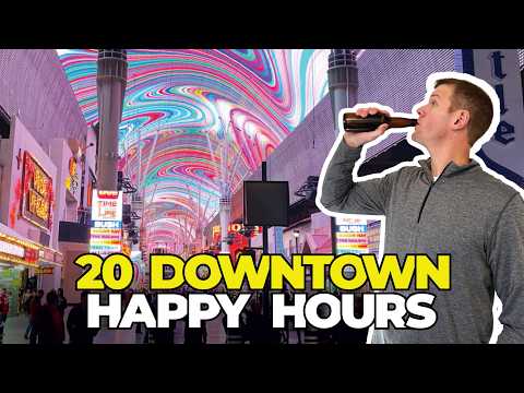 *20* Drink Deals & Happy Hours on Fremont Street - 2025
