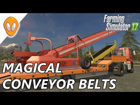 Farming Simulator 17 | Conveyor Belt Magic | Goldcrest Valley E24