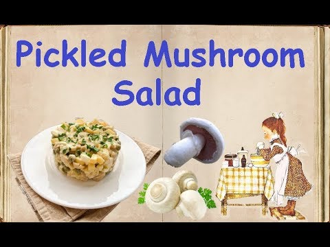 Pickled Mushroom Salad / Book of recipes / Bon Appetit