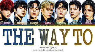 Download lagu TREASURE - THE WAY TO (VOCAL Unit) Lyrics (트레저 어른 가사) (Color Coded Lyrics) mp3