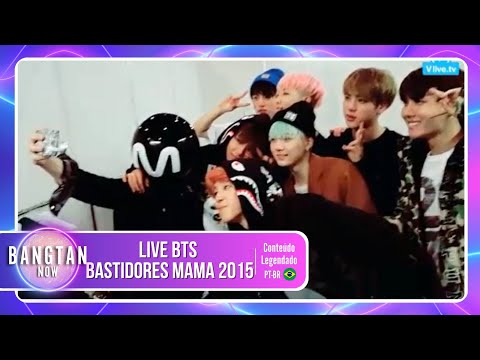 Live dos bastidores do MAMA 2015